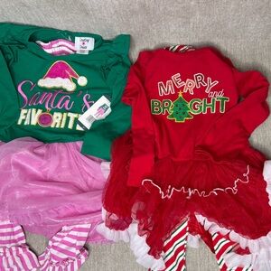 NWT Girls 5t Holiday Matching Set